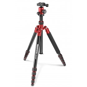 Manfrotto Element Traveller Tripod Big with Ball Head, Red MKELEB5RD-BH